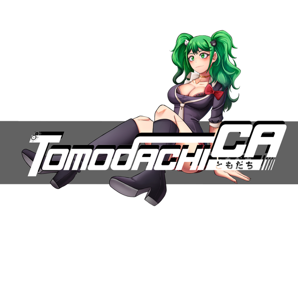 Tomodachi stickers logo